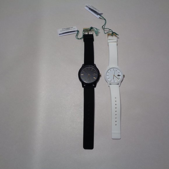 Lacoste 12.12 2070003 Black White New Watch Set main image 14